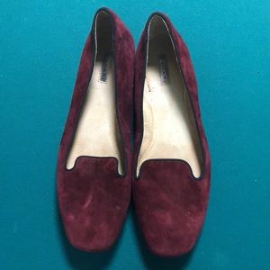 Maroon Tahari Loafers